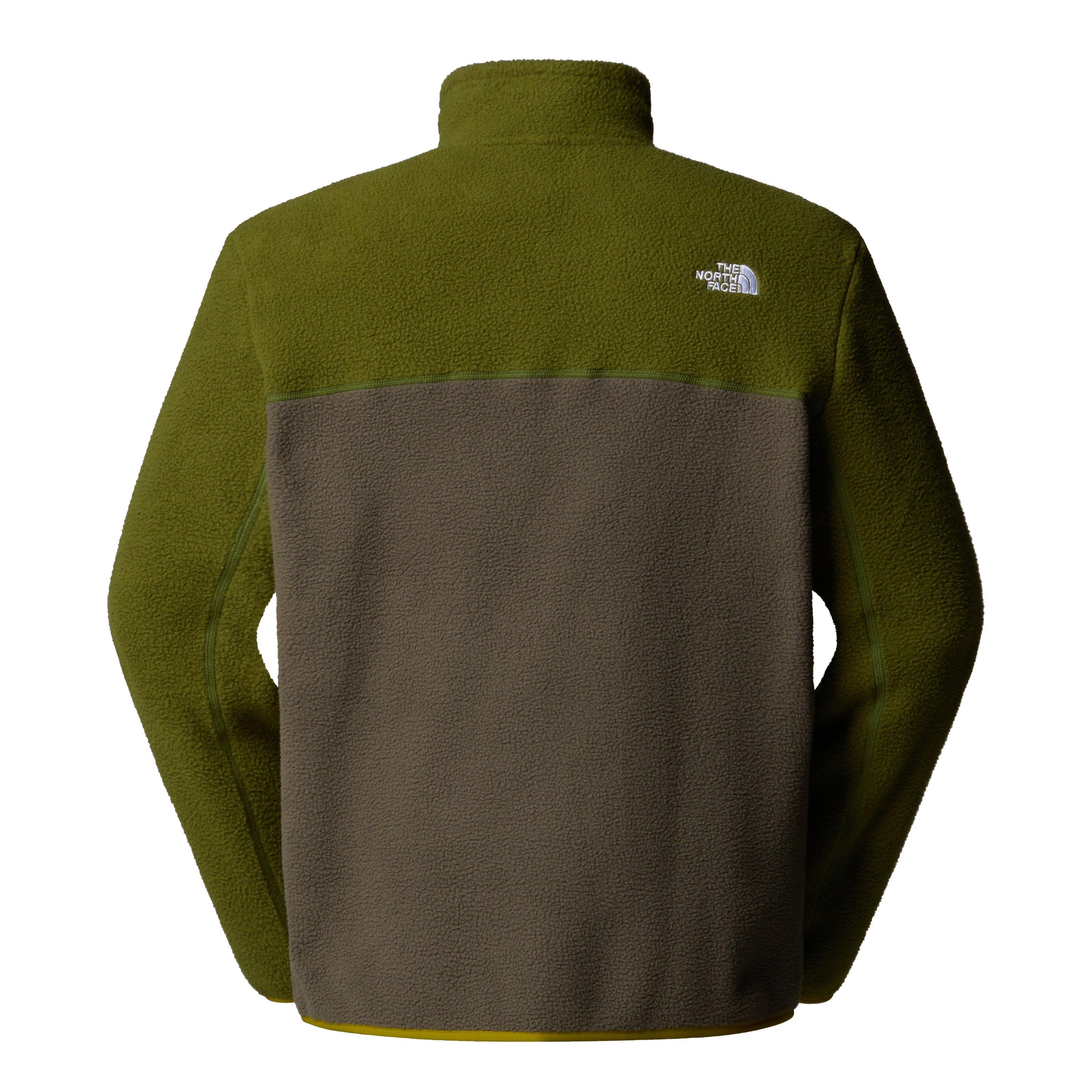 Men's Yumiori 1/4 Zip Fleece Jacket - Green