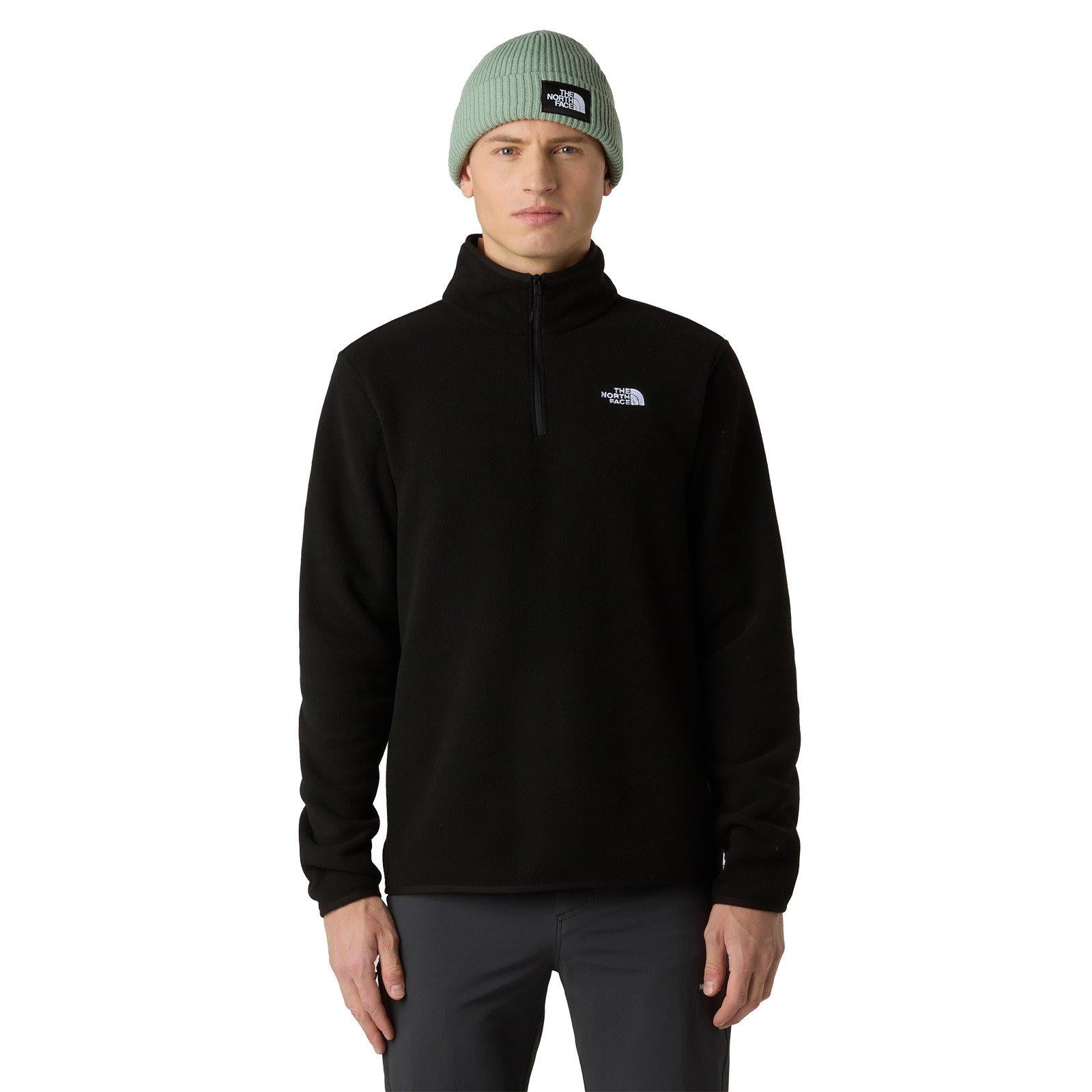 Men's Glacier 1/4 Zip Fleece - Black