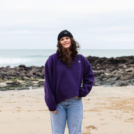 Women's Nala 1/2 Zip Fleece - Purple