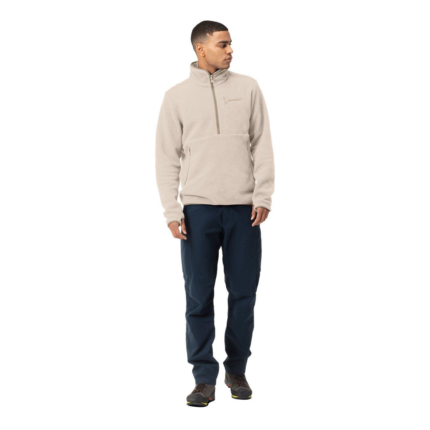 Men's Femund Warm2 Zip Neck Fleece - Cream