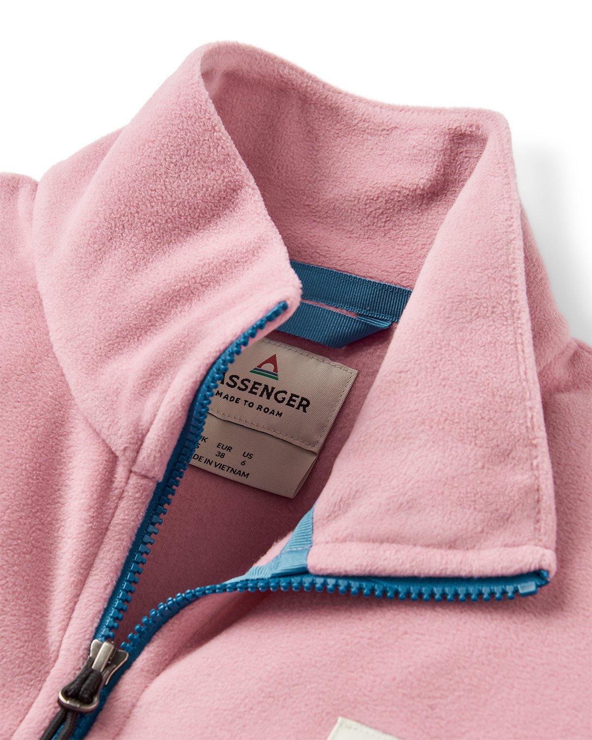 Women's Ayla Micro Polartec 1/2 Zip Fleece - Pink
