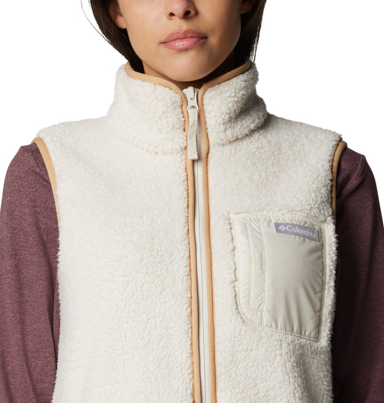 Women's West Bend II Fleece Vest - Cream
