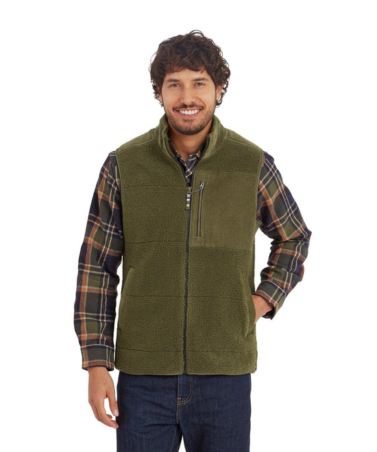 Men's Rangeli Fleece Vest - Green