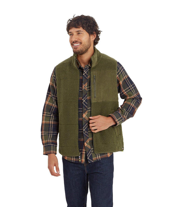 Men's Rangeli Fleece Vest - Green