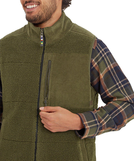 Men's Rangeli Fleece Vest - Green