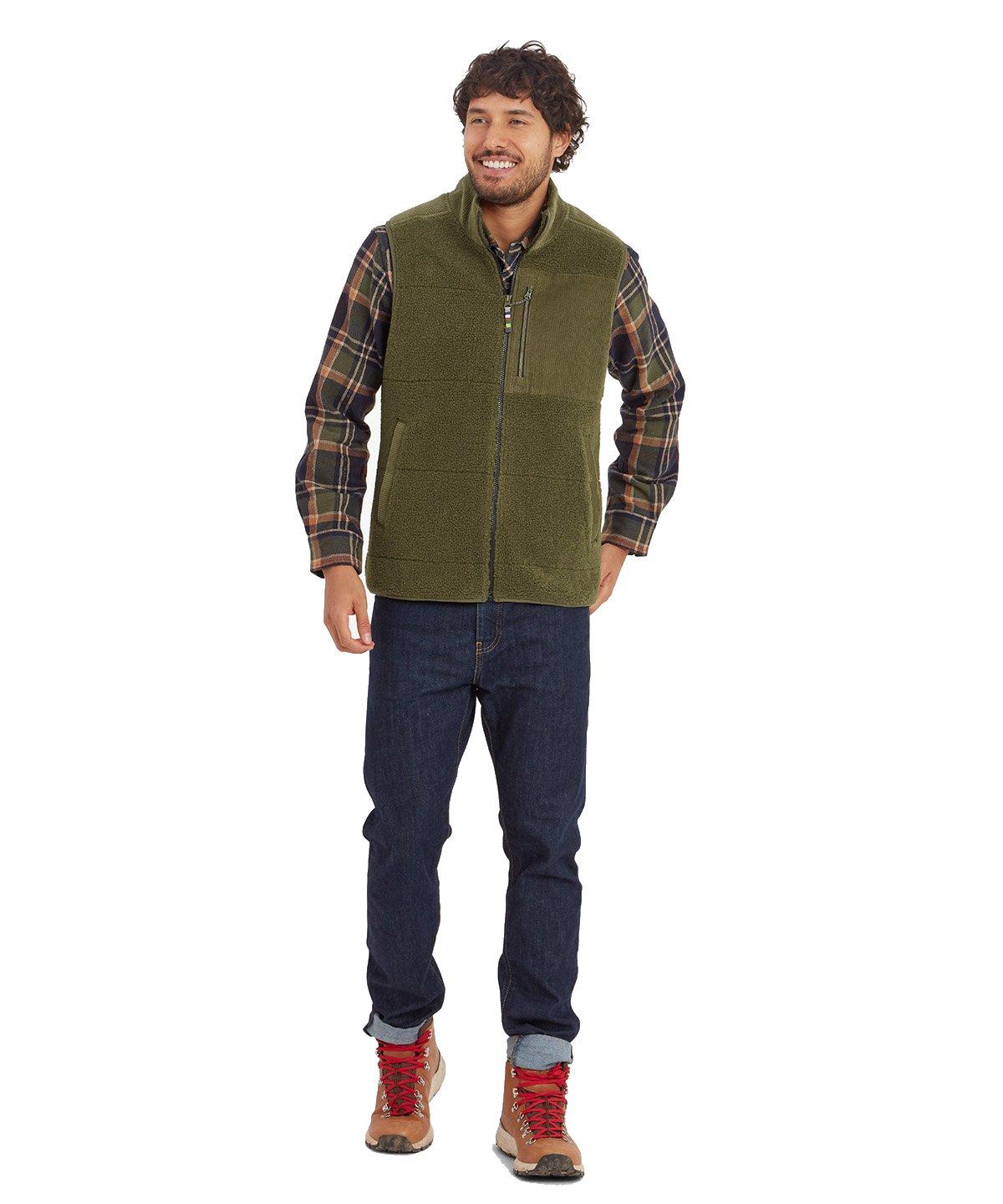 Men's Rangeli Fleece Vest - Green