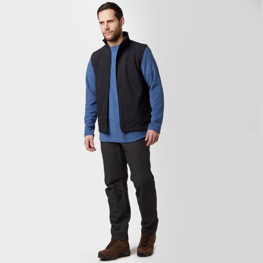Men's Softshell Gilet - Black