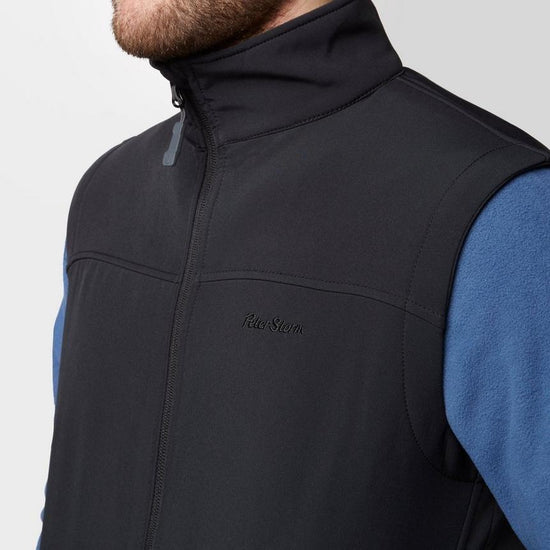 Men's Softshell Gilet - Black