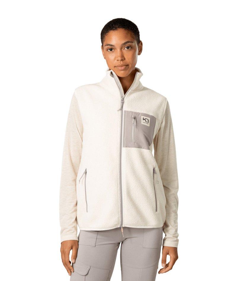 Women's Rothe Fleece Vest - Cream