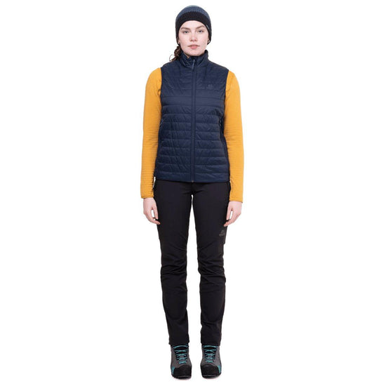 Women's Fractal Vest - Navy