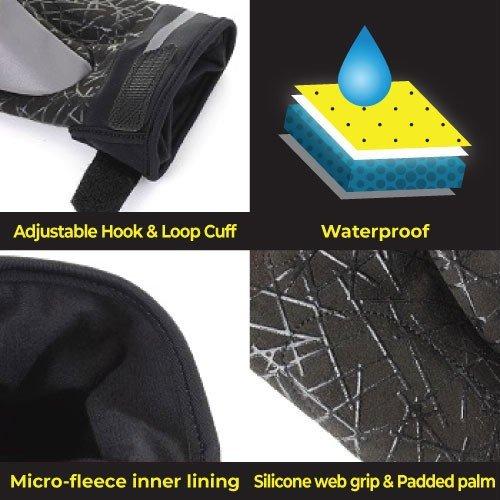 REFLECT360 Waterproof Cycling Gloves