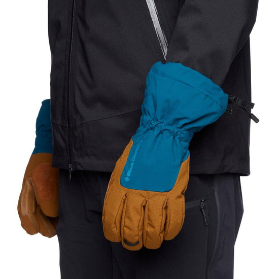 Men's Glissade Waterproof Gloves - Blue
