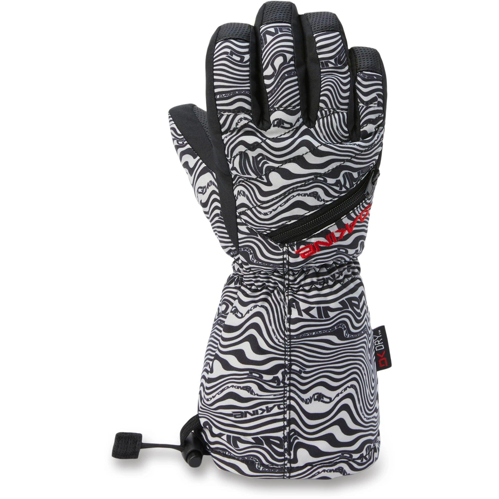 Kids' Tracker Gloves - Black / White