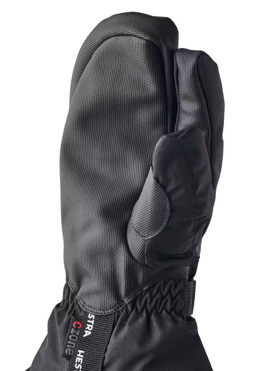 Kids' Gauntlet Czone 3 Finger Gloves - Grey