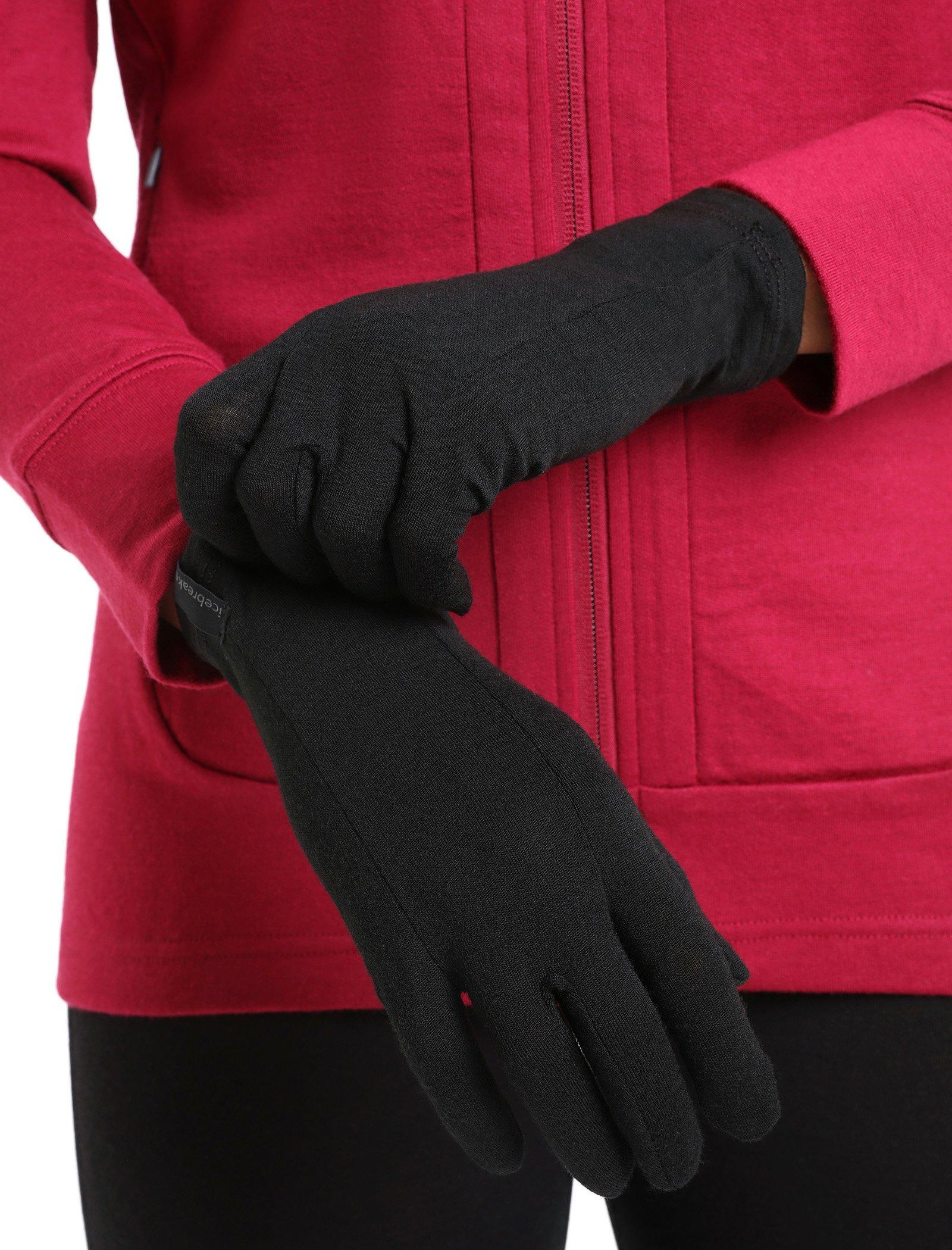 Unisex Oasis Glove Liners - Black