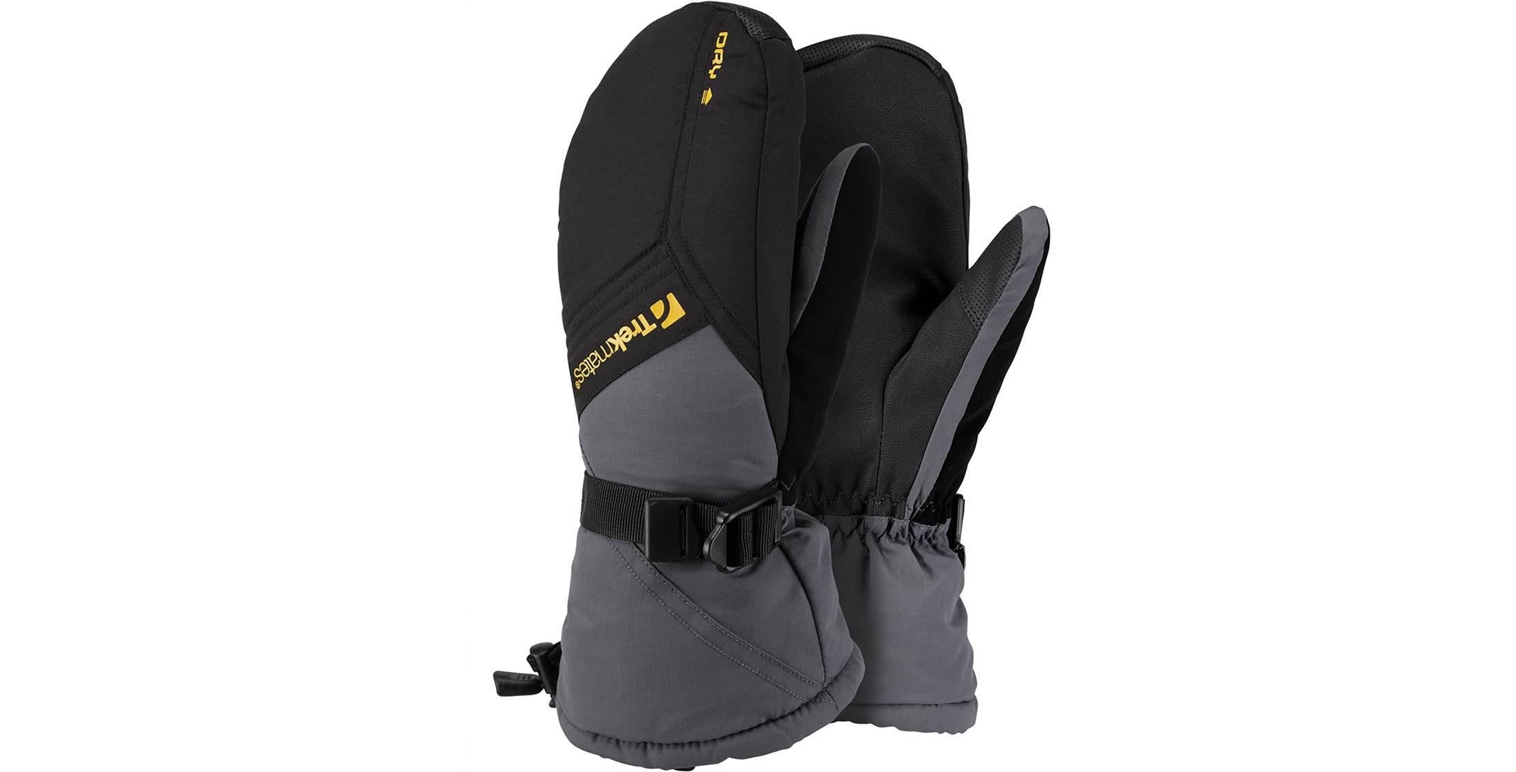 Kids Mogul Dry Mitts - Slate / Black