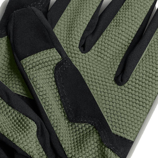 Unisex Loop Full Finger Gloves - Green