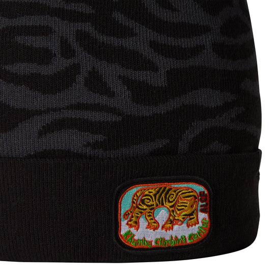 Unisex Ski Tuke Beanie - Black