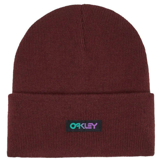 Unisex Gradient Patch Beanie - Purple
