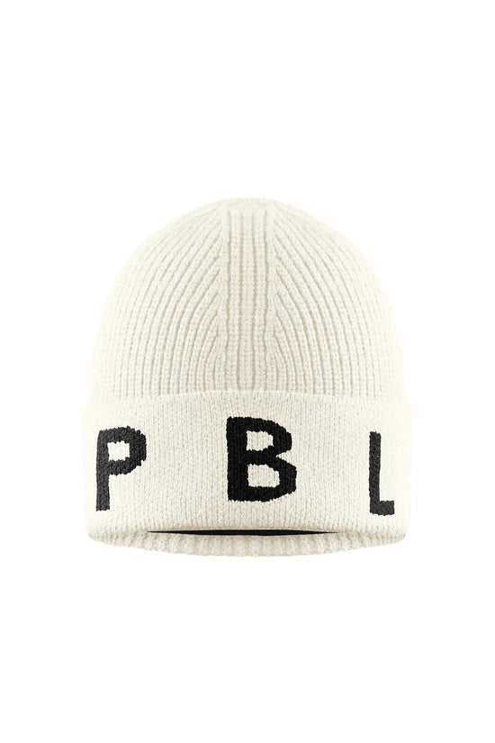 Women's Knit Beanie - White