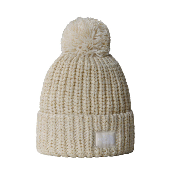 Women's Cosy Chunky Cabin Beanie - White