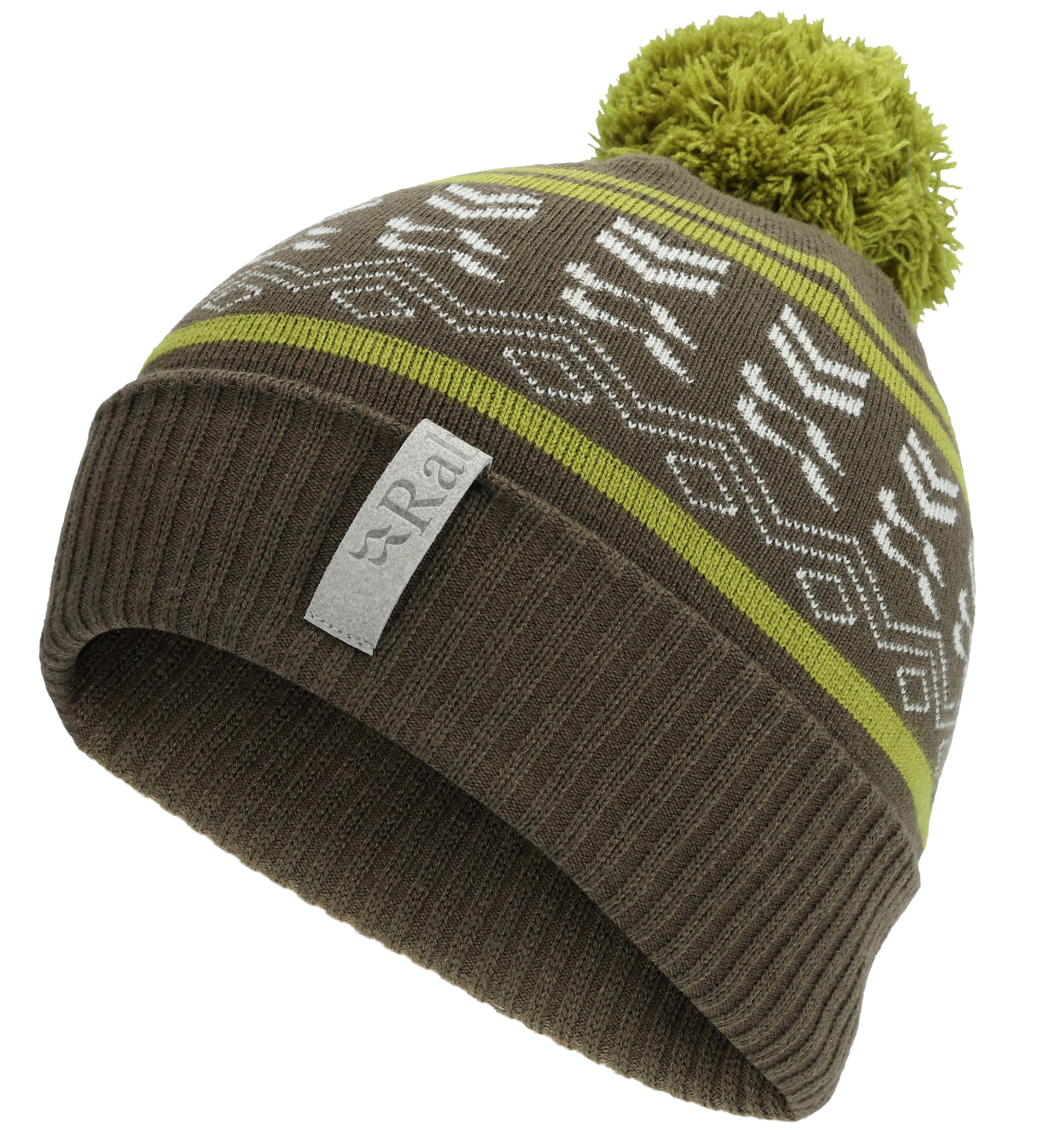 Unisex Khroma Bobble Beanie - Army / Aspen Green