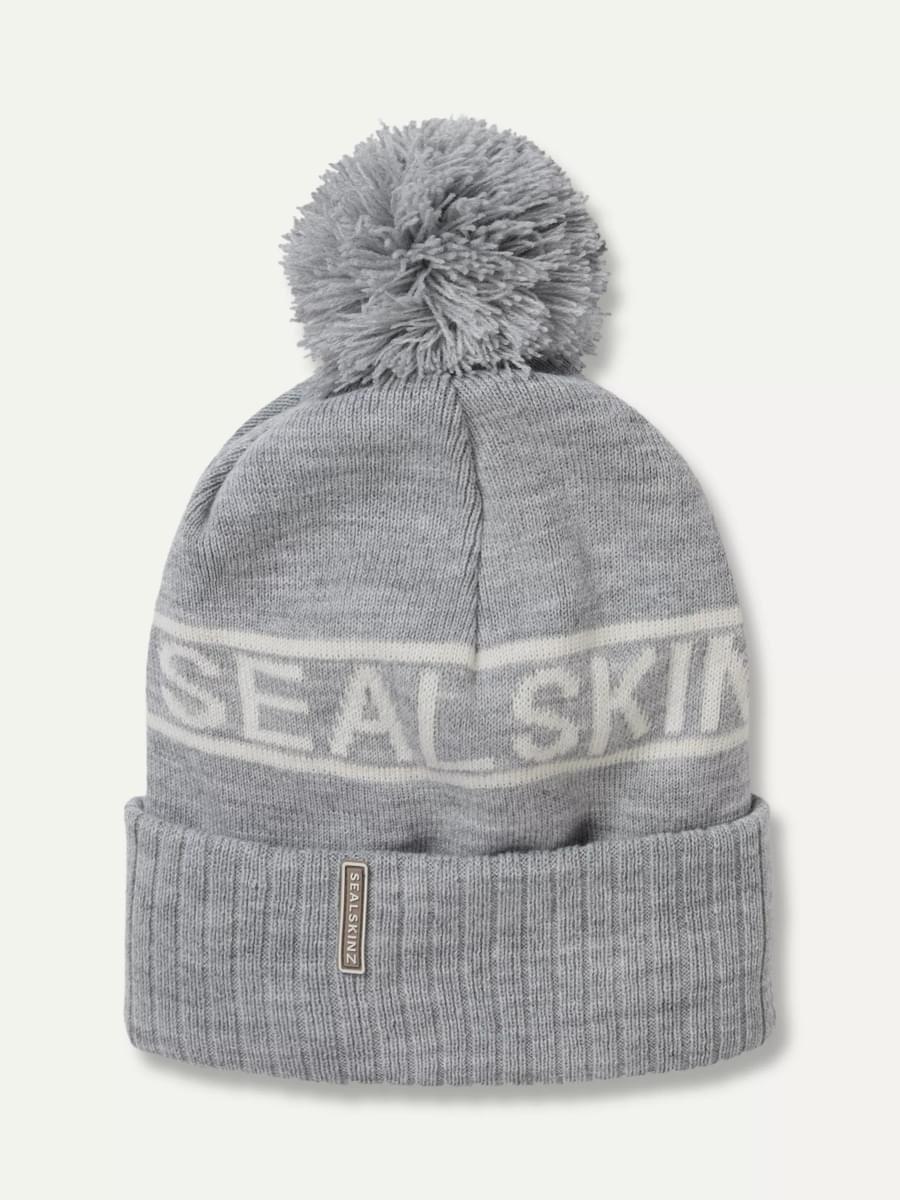 Unisex Heacham Bobble Hat - Grey