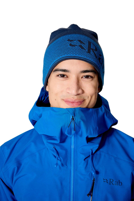 Unisex Logo Band Beanie - Blue