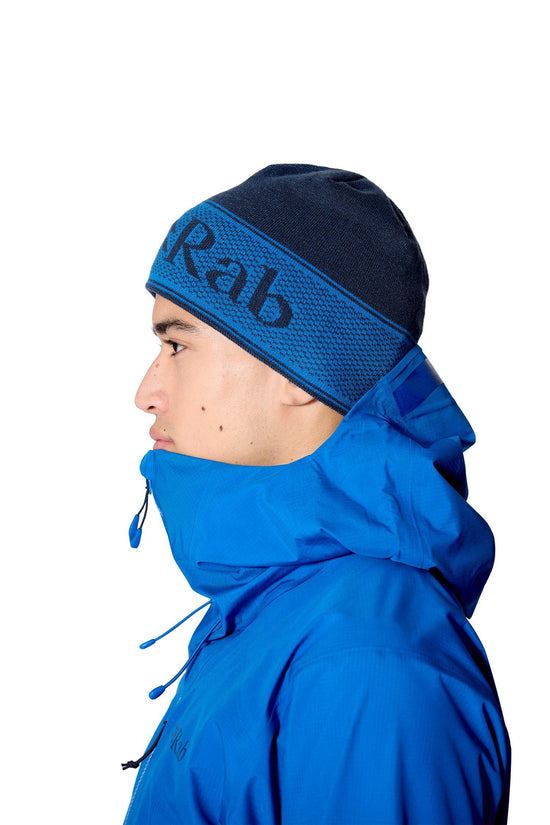 Unisex Logo Band Beanie - Blue