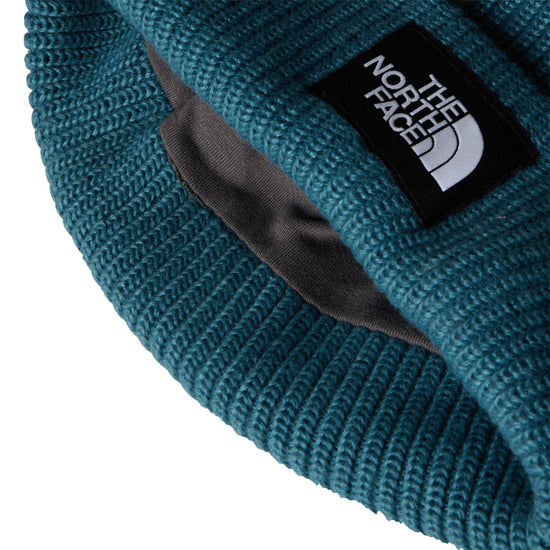 Unisex Salty Lined Beanie - Blue