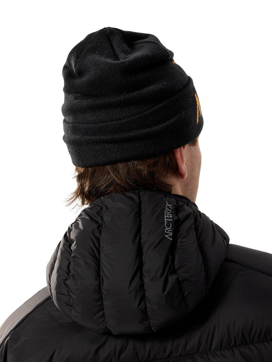 Unisex Bird Word Toque - 24K Black