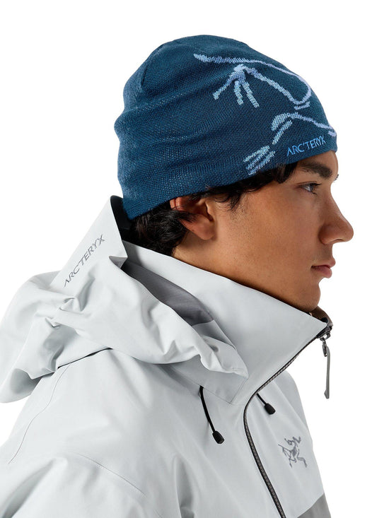 Unisex Bird Head Toque - Nightscape / Glacial