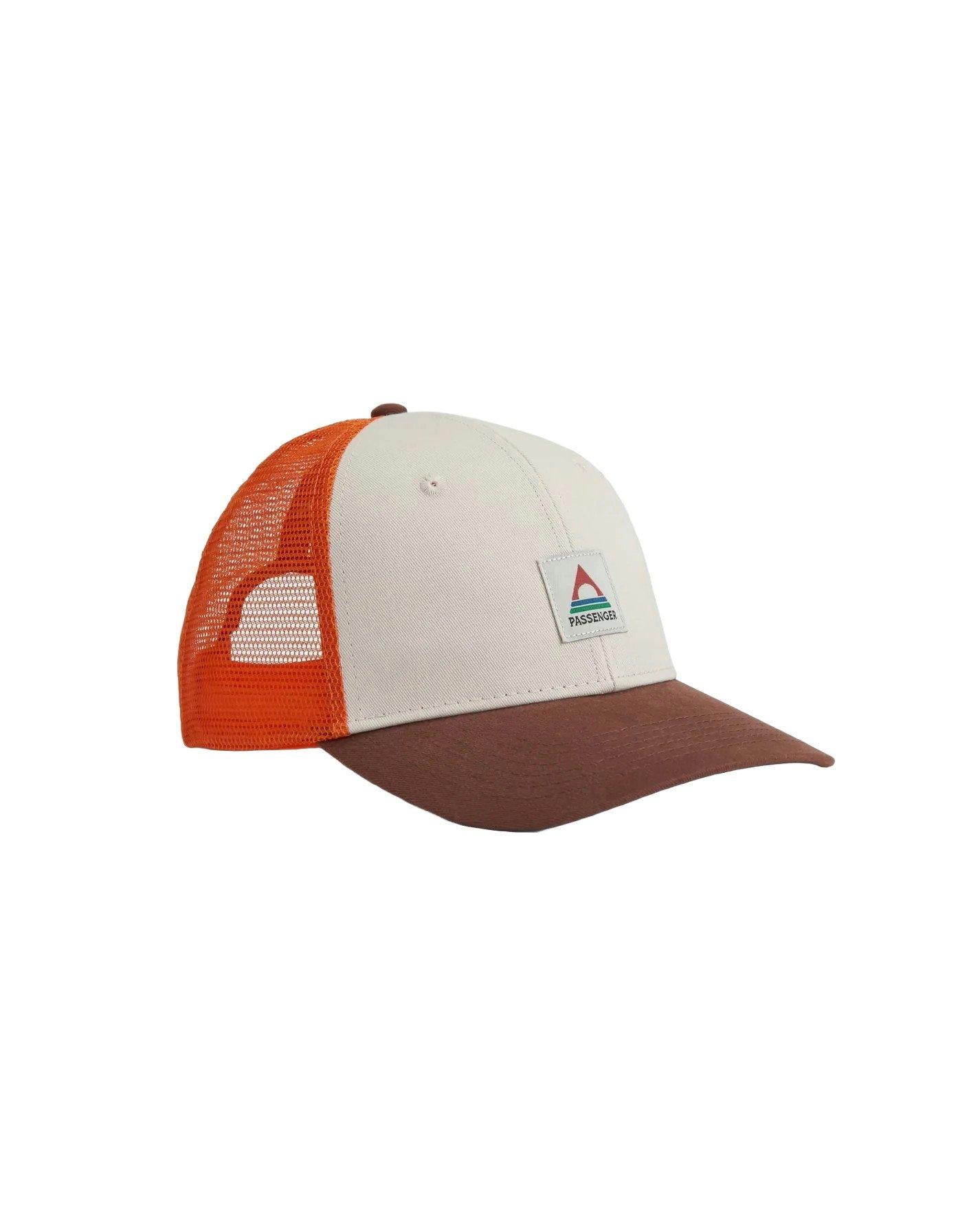 Unisex Heritage Mesh Snapback Cap - Brown