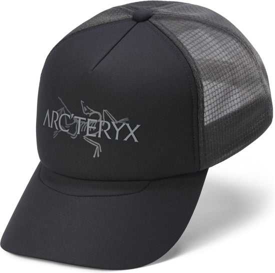 Unisex Bird Word Trucker Hat - Black/Cloud