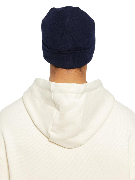 Men's Wool Beanie - Navy