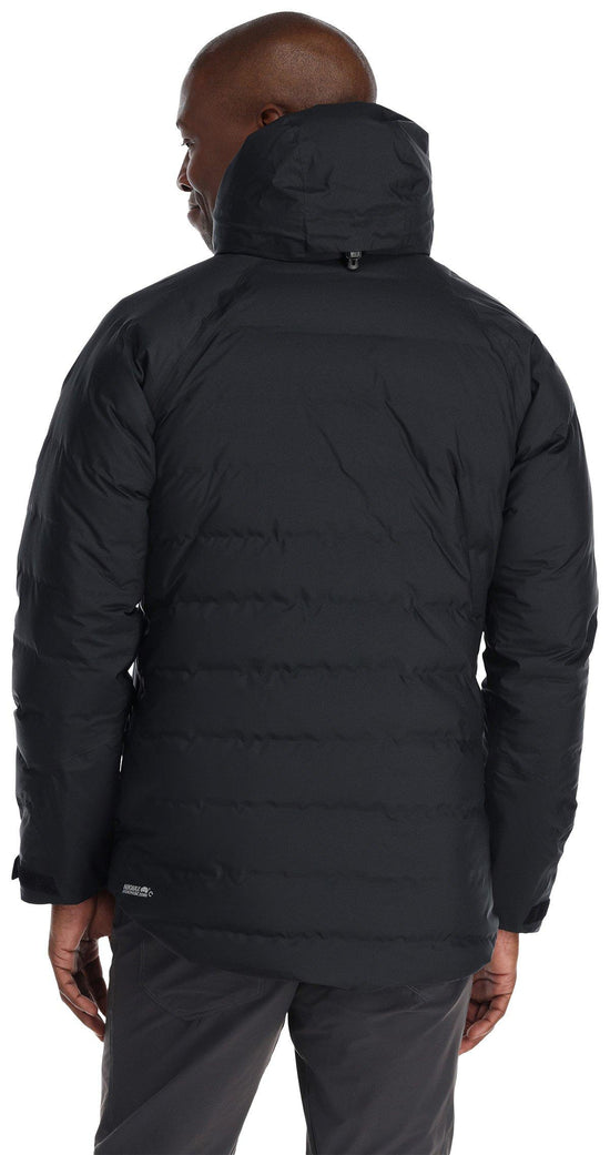 Men's Valiance Waterproof Down Jacket - Black