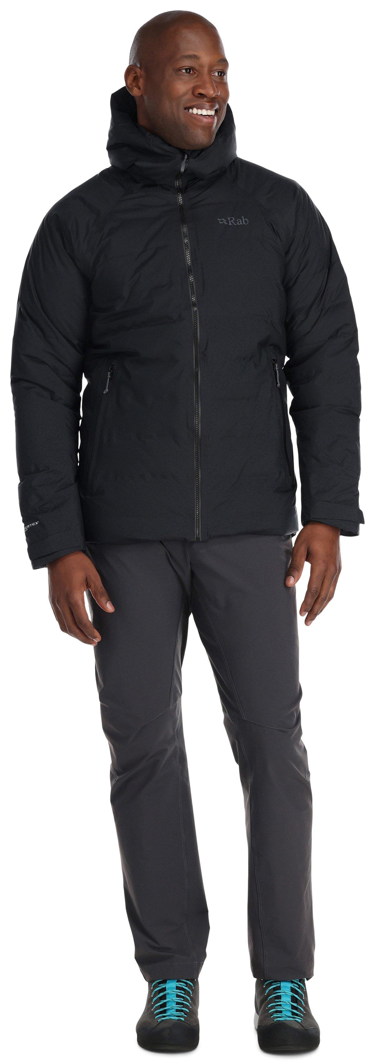 Men's Valiance Waterproof Down Jacket - Black