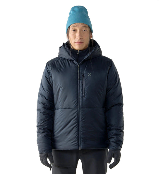 Men's Breeze Mimic Hooded Jacket - Navy