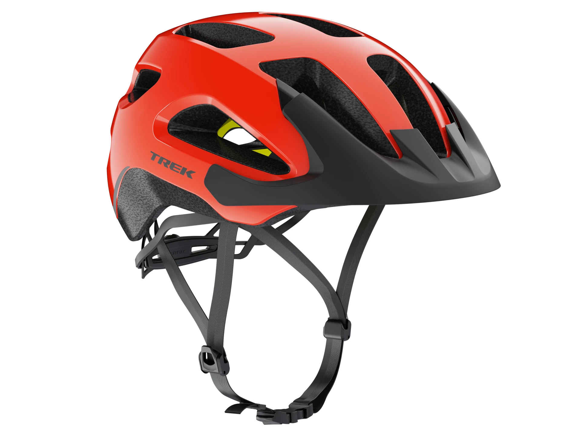 Solstice MIPs Bike Helmet - Red