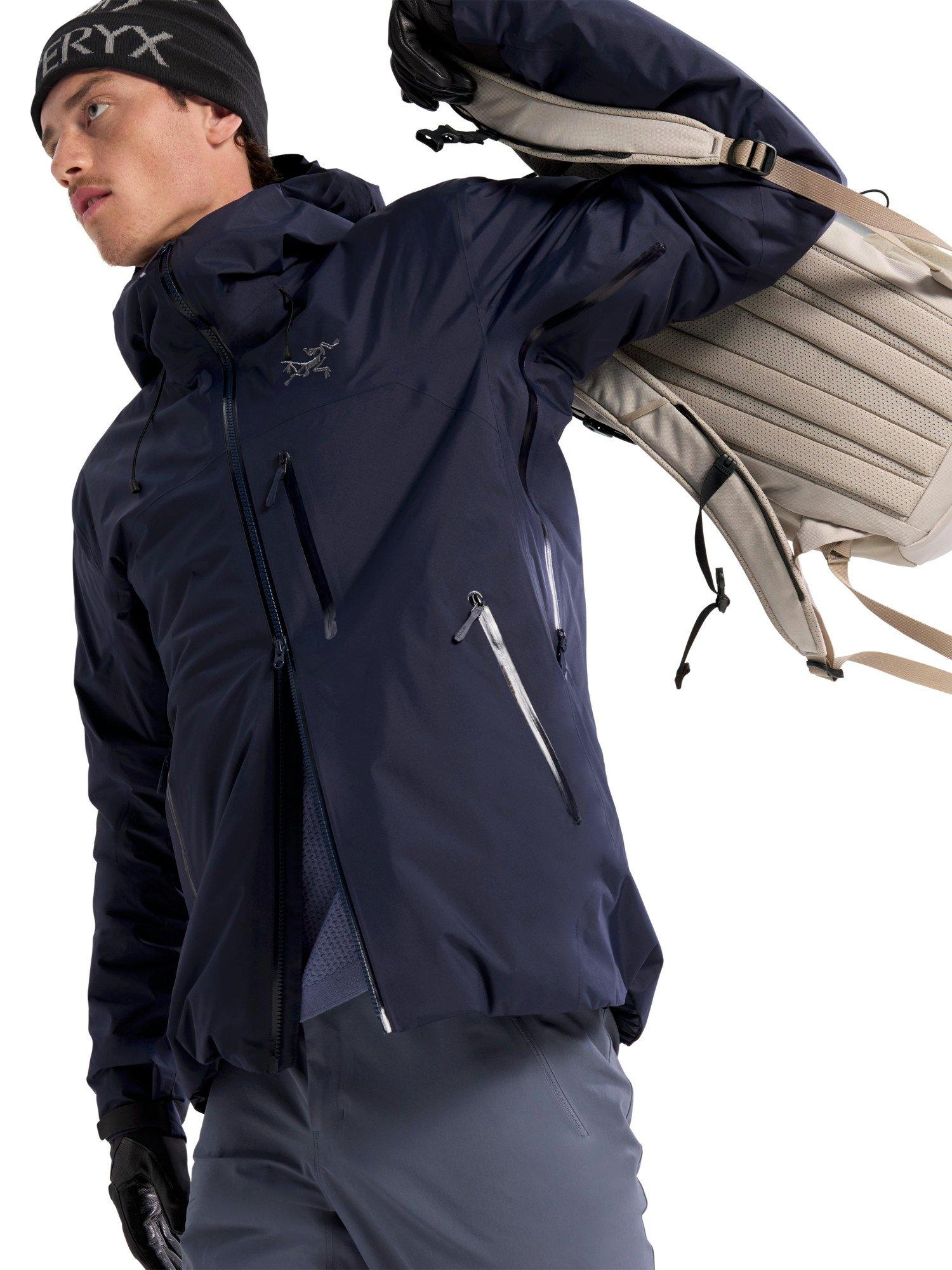 Men's Beta Insulated Jacket (Revised) - Black Sapphire