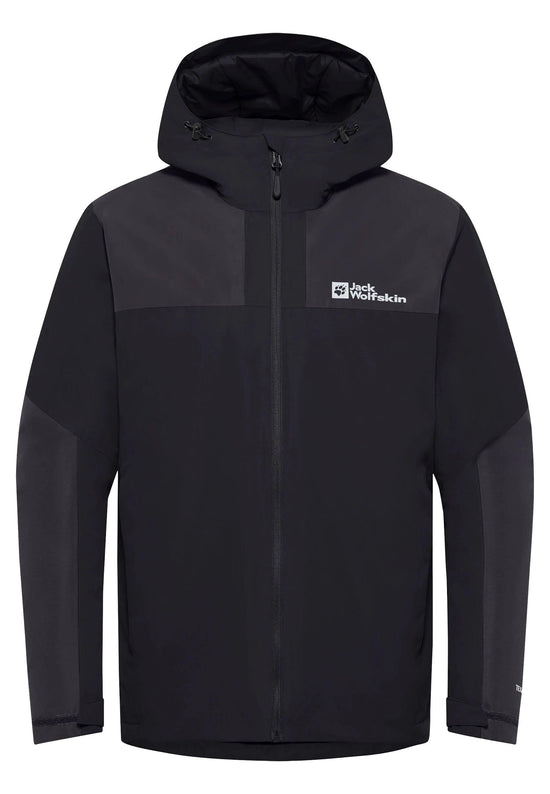 Men's Jasper Insulated Waterproof Jacket - Black