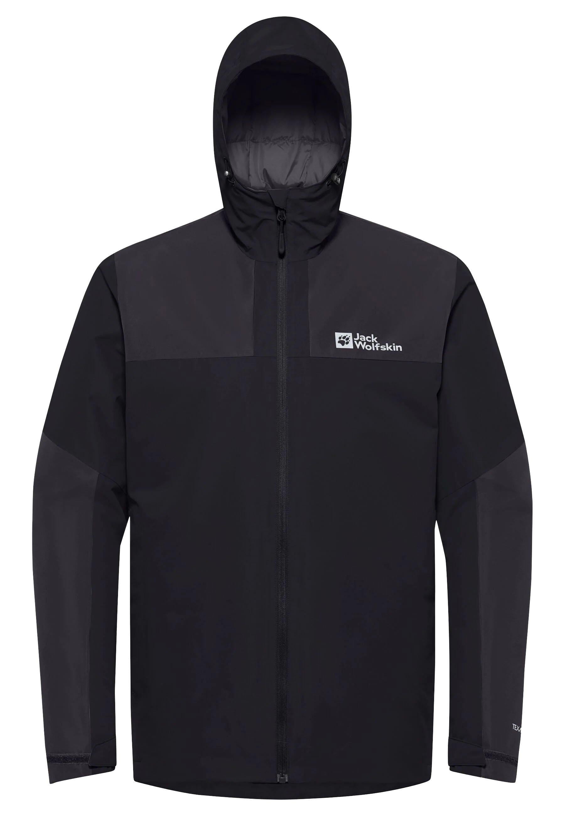 Men's Jasper Insulated Waterproof Jacket - Black