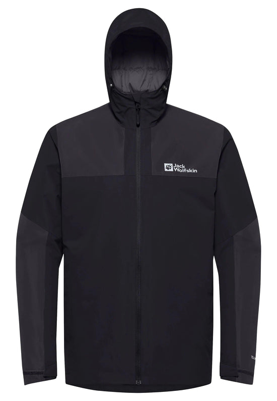 Men's Jasper Insulated Waterproof Jacket - Black