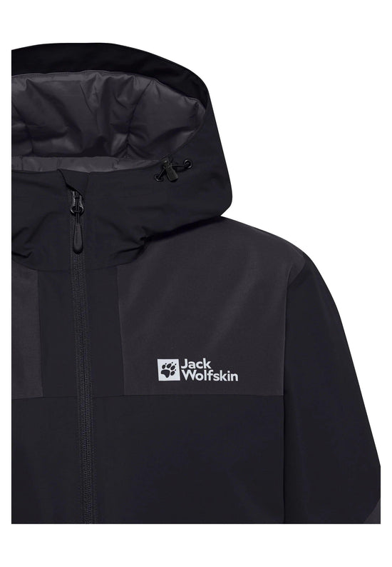 Men's Jasper Insulated Waterproof Jacket - Black