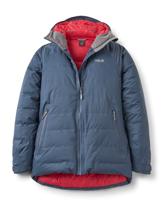 Women's Valiance Waterproof Down Jacket - Steel