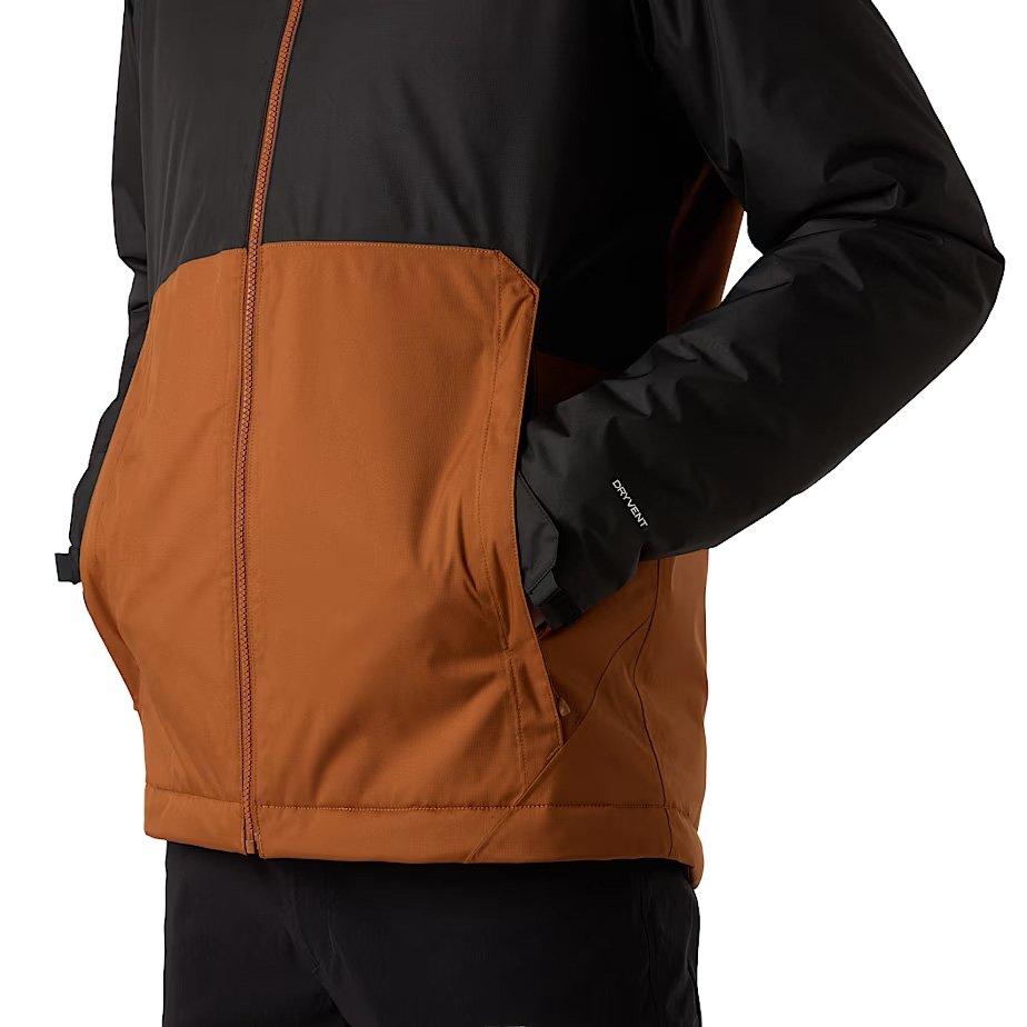 Men's Millerton Insulated Jacket - Black / Orange