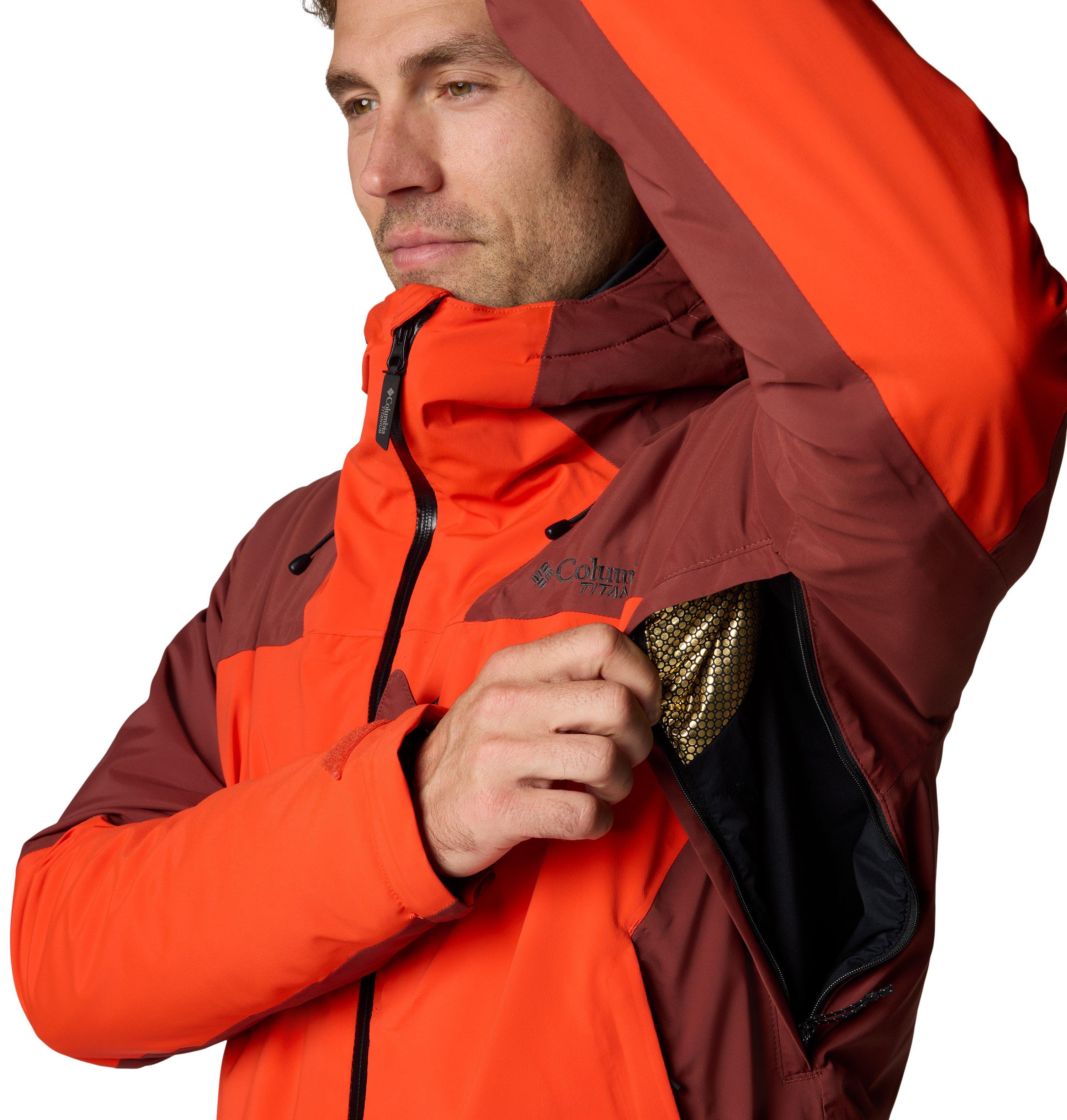 Men's Cirque Bowl Ski Jacket - Red