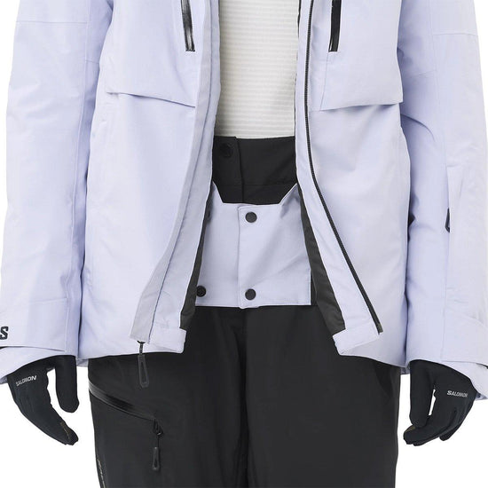 Women's Brilliant Insulated Ski Jacket - Purple