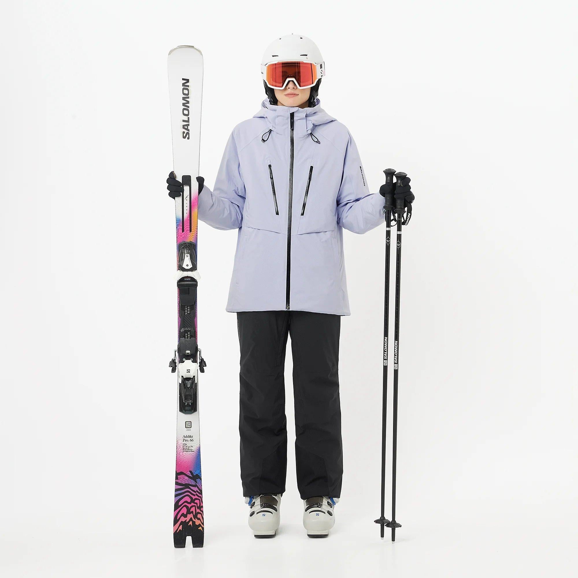 Women's Brilliant Insulated Ski Jacket - Purple