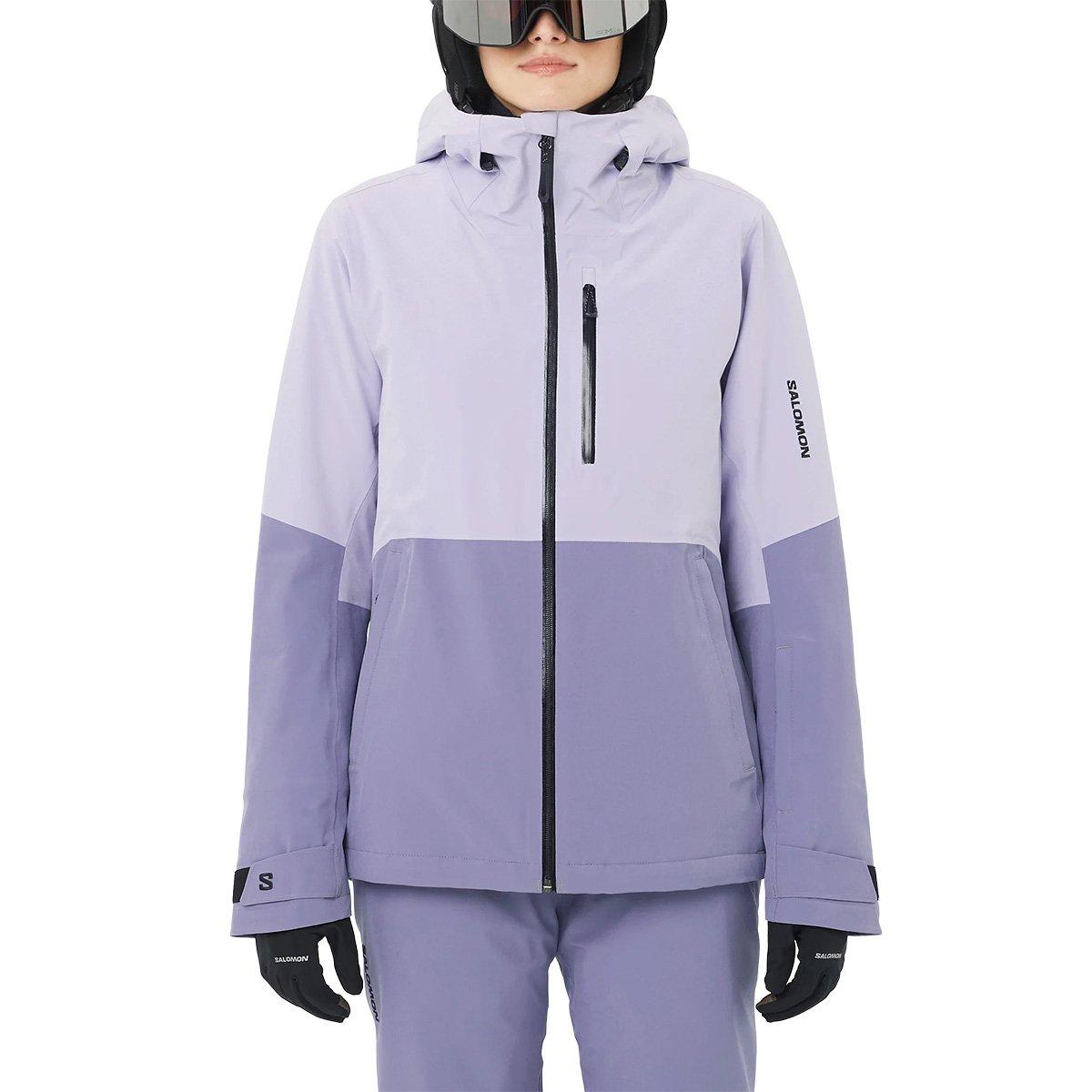 Women's Highland Insulated Ski Jacket - Purple